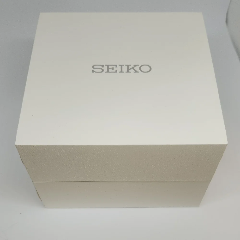 Seiko SSA397 Presage Green Automatic Stainless Steel Watch with exhibition case